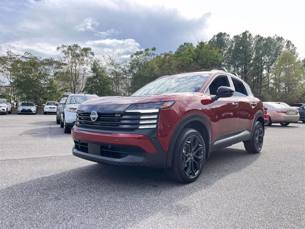 2026 Scarlet Ember Tintcoat Nissan Kicks SR FWD SUV