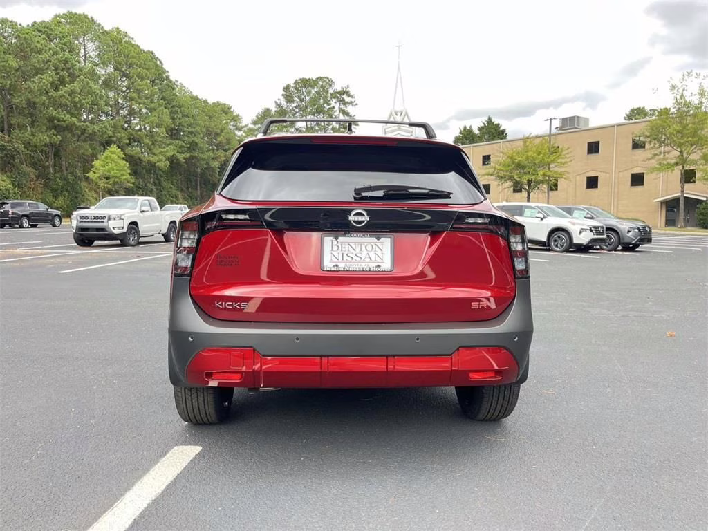 2026 Scarlet Ember Tintcoat Nissan Kicks SR FWD SUV