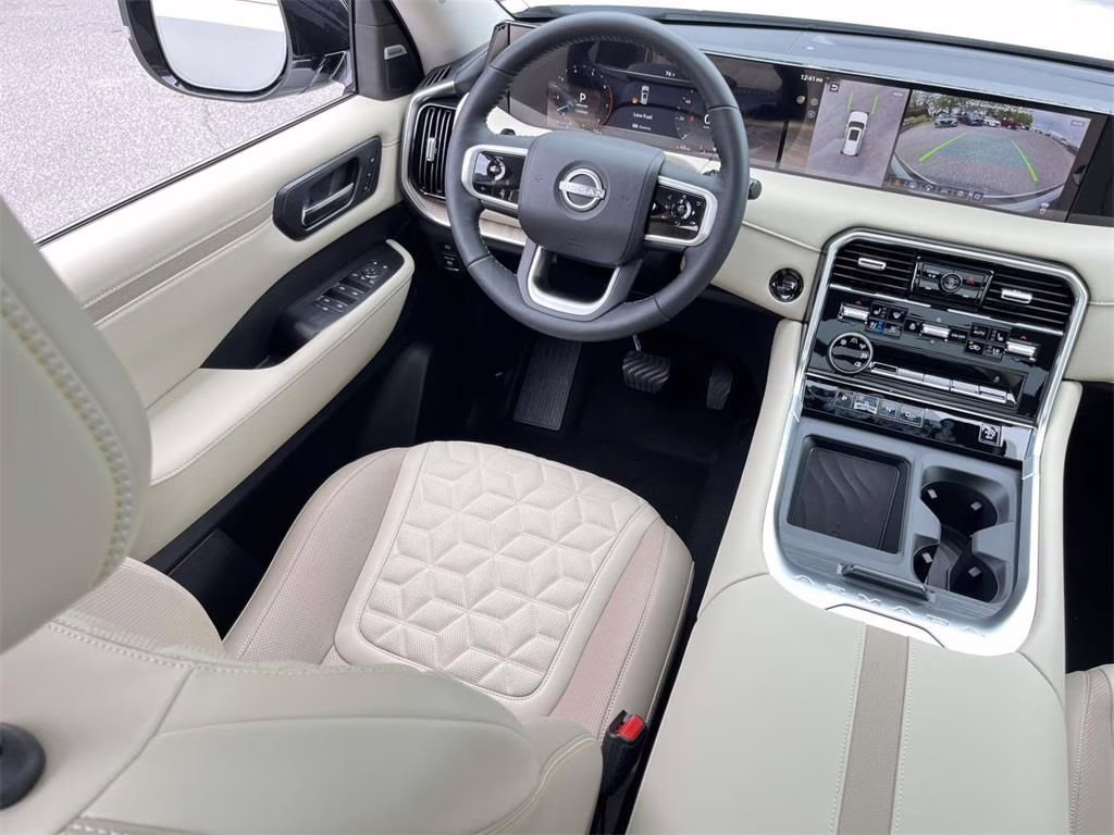 2026 Aspen White Tricoat Nissan Armada Platinum RWD SUV