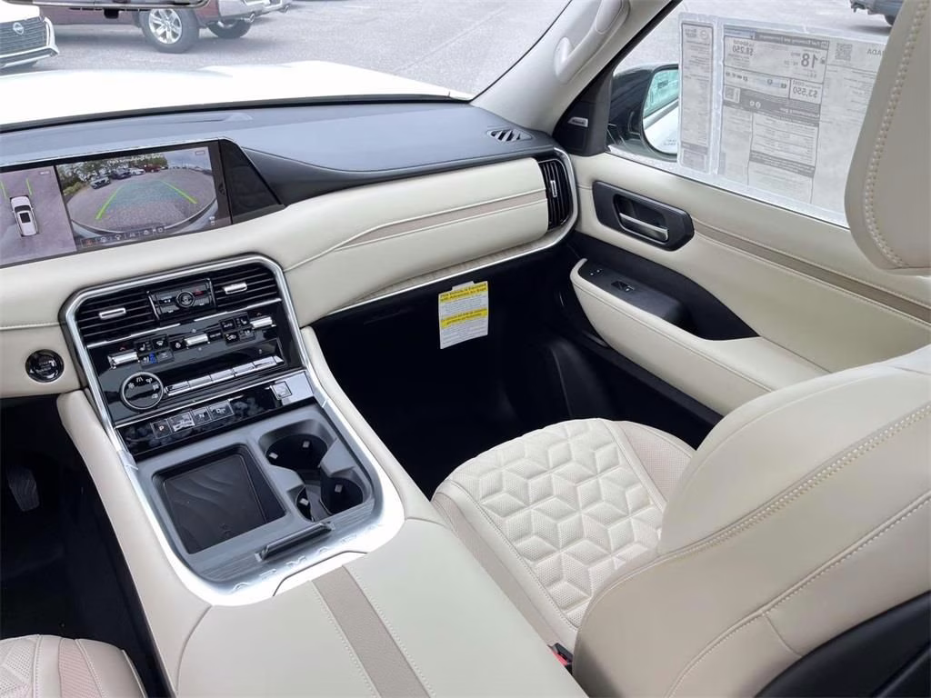 2026 Aspen White Tricoat Nissan Armada Platinum RWD SUV