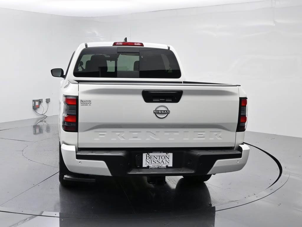 2026 Glacier White Nissan Frontier SV RWD Truck