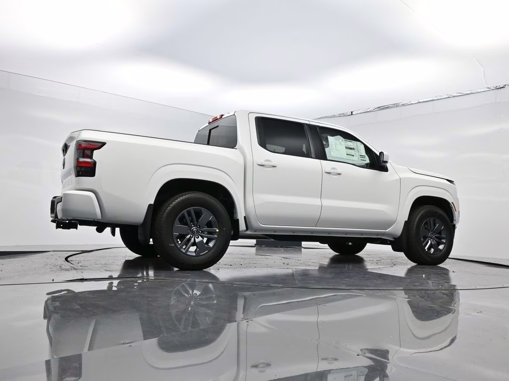 2026 Glacier White Nissan Frontier SV RWD Truck