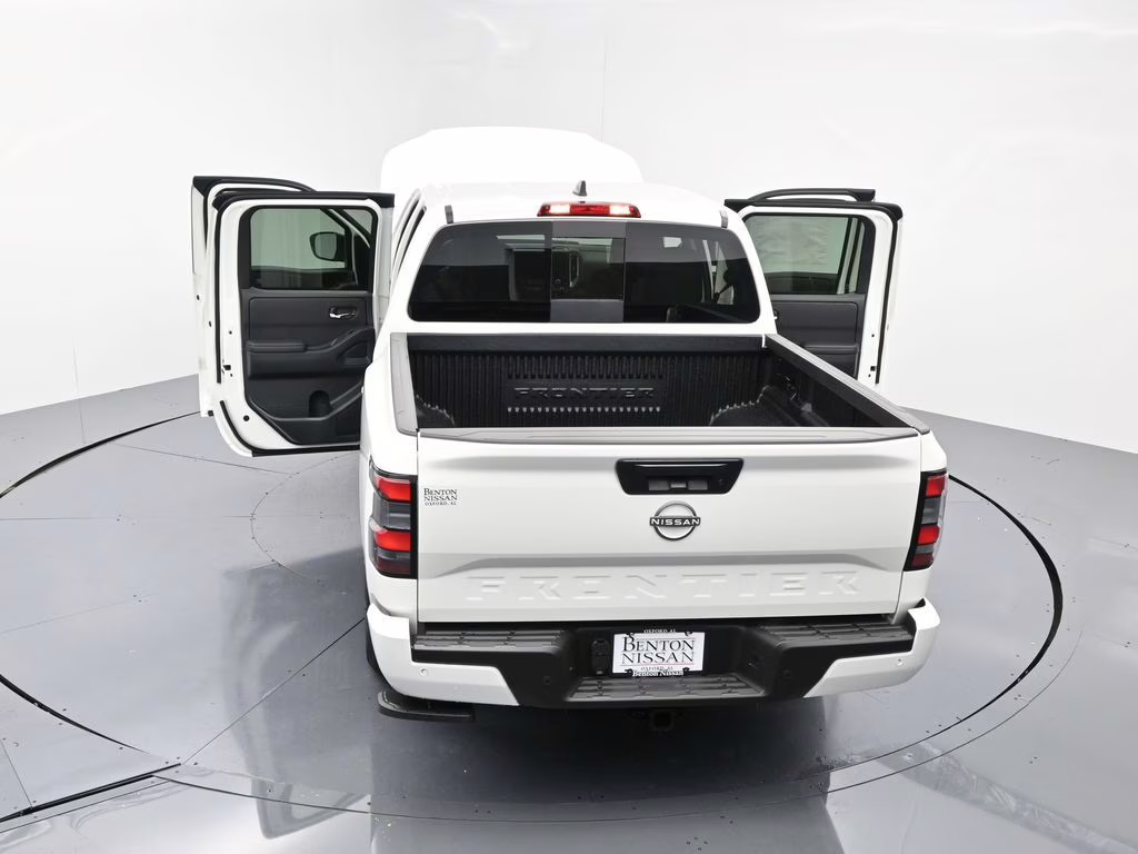 2026 Glacier White Nissan Frontier SV RWD Truck