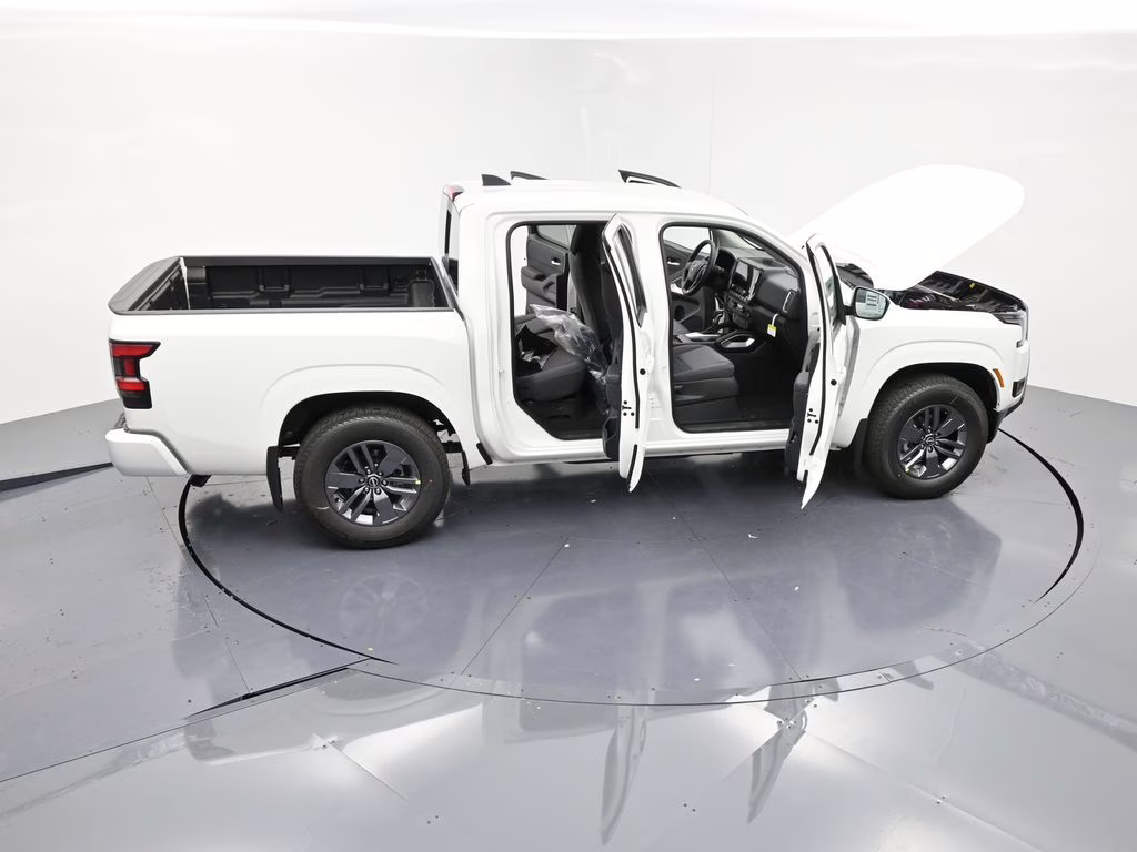 2026 Glacier White Nissan Frontier SV RWD Truck