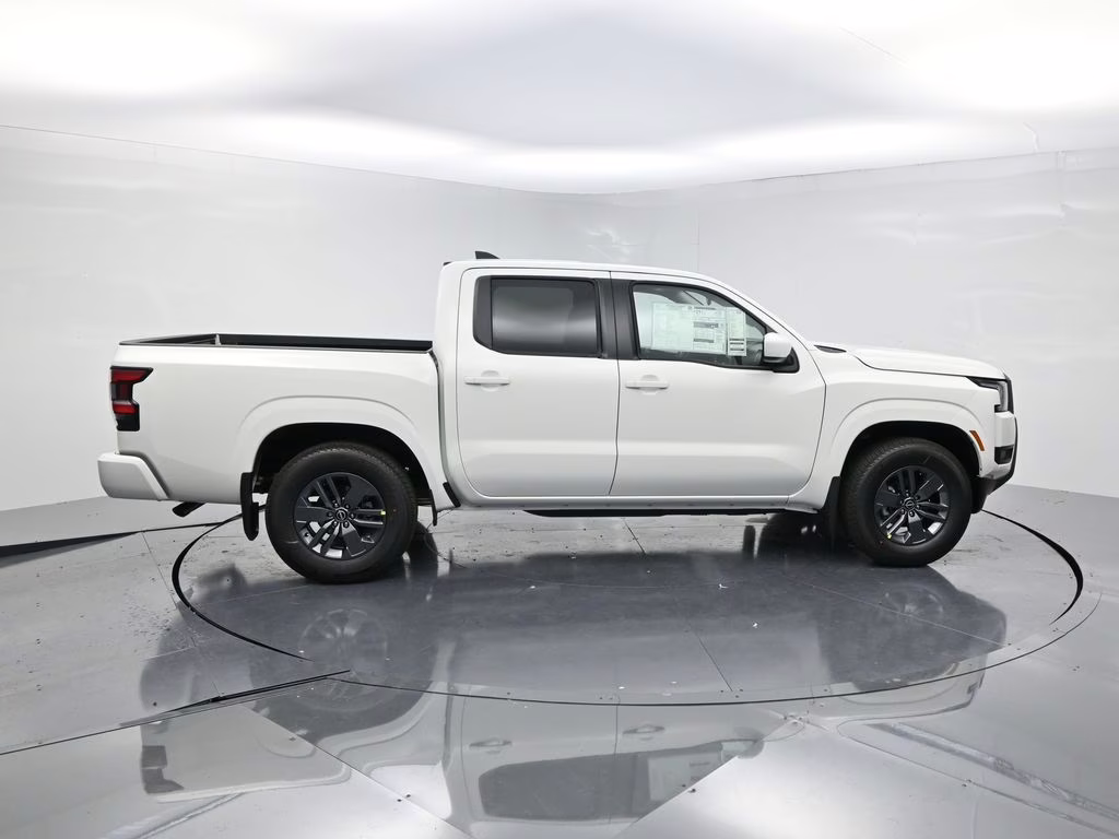 2026 Glacier White Nissan Frontier SV RWD Truck