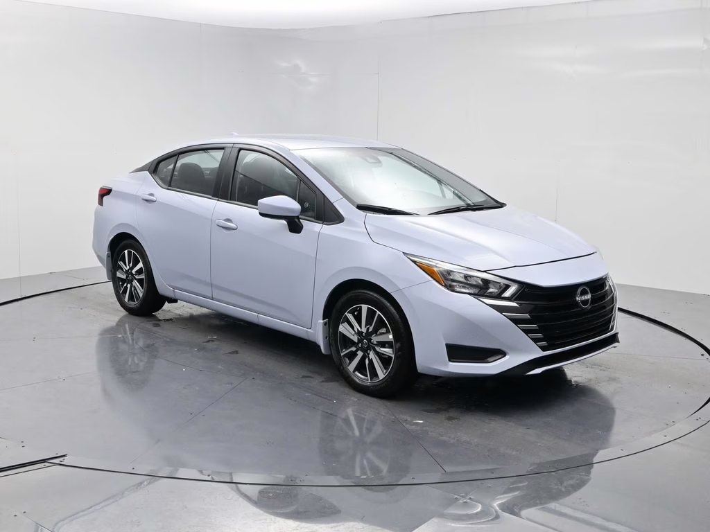 2025 Gray Sky Pearl Nissan Versa 1.6 SV FWD Sedan