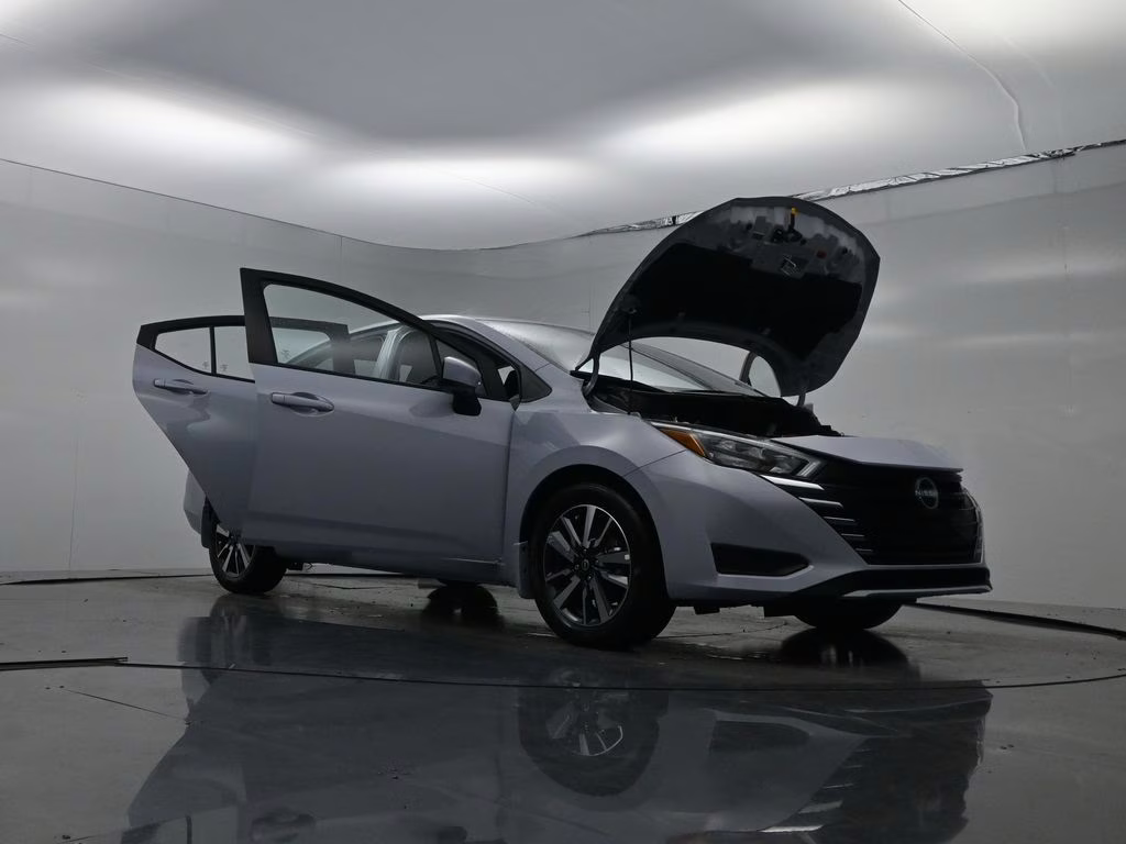2025 Gray Sky Pearl Nissan Versa 1.6 SV FWD Sedan