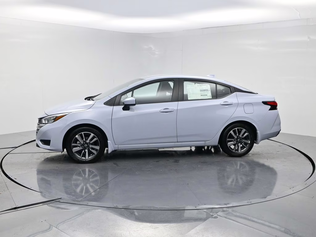 2025 Gray Sky Pearl Nissan Versa 1.6 SV FWD Sedan