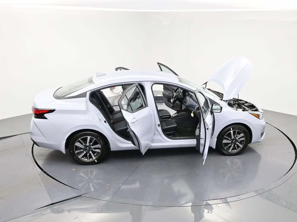 2025 Gray Sky Pearl Nissan Versa 1.6 SV FWD Sedan