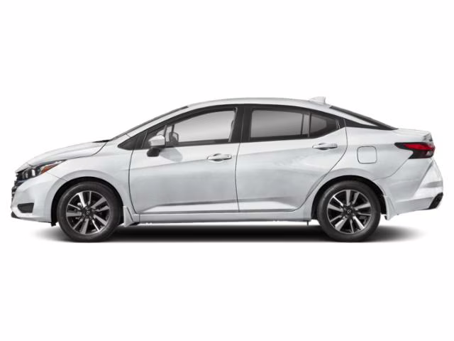 2025 Aspen White Tricoat Nissan Versa 1.6 SV FWD Sedan