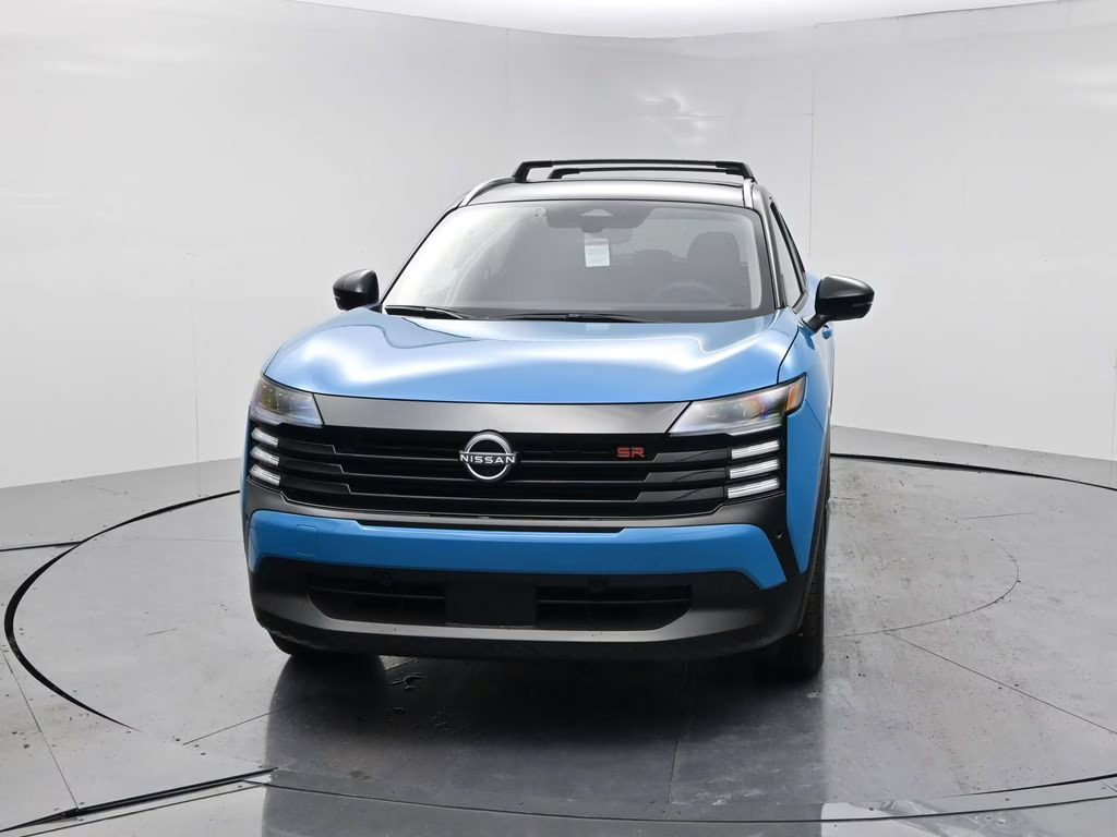 2026 Arctic Ice Blue/Black Nissan Kicks SR FWD SUV