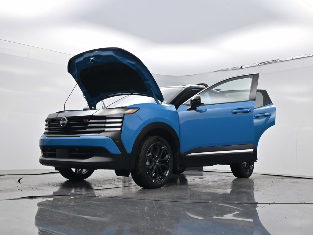 2026 Arctic Ice Blue/Black Nissan Kicks SR FWD SUV