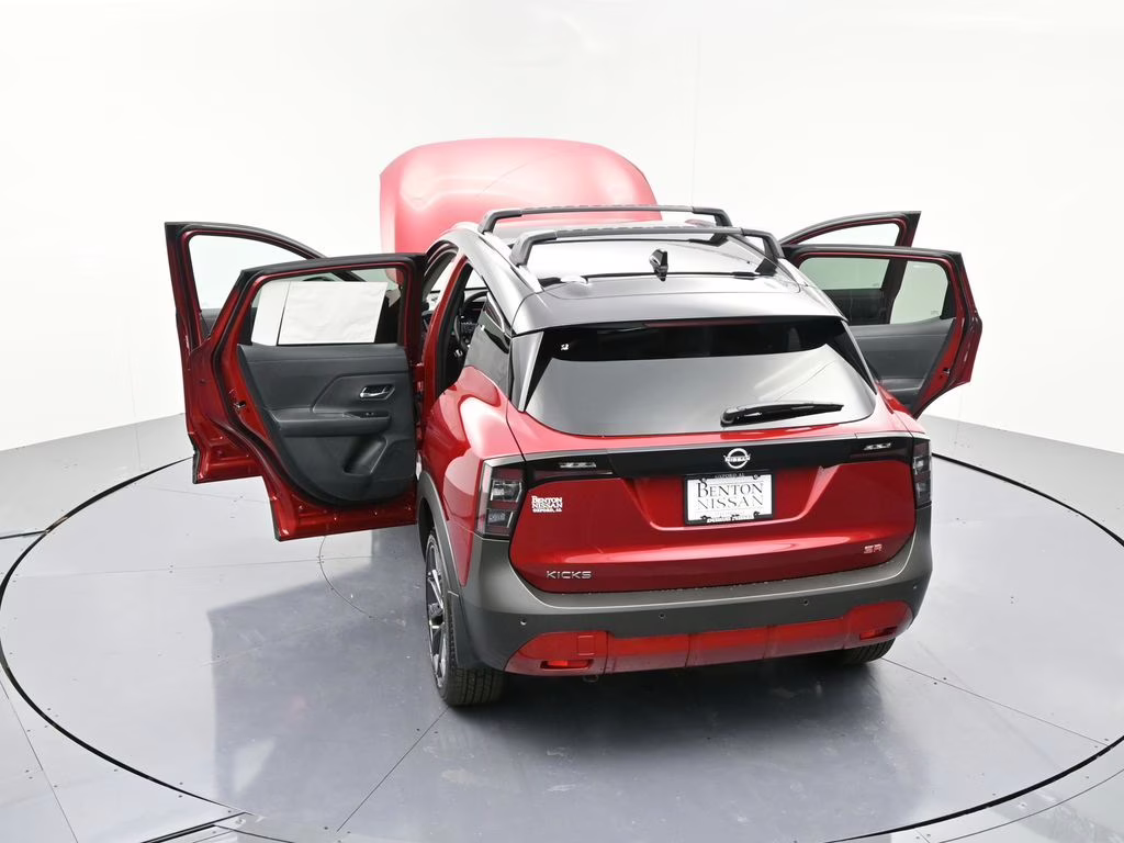 2026 Scarlet Ember/Super Black Nissan Kicks SR FWD SUV