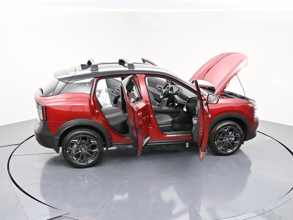 2026 Scarlet Ember/Super Black Nissan Kicks SR FWD SUV