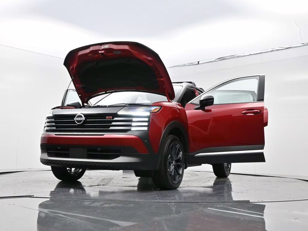 2026 Scarlet Ember/Super Black Nissan Kicks SR FWD SUV