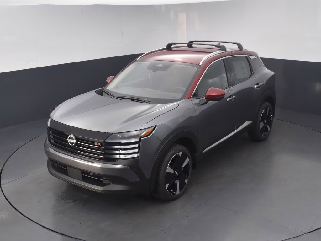 2026 Gun Metallic/Scarlet Ember Tintcoat Nissan Kicks SR FWD SUV