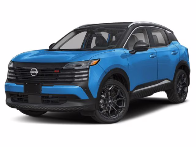 2026 Arctic Ice Blue/Black Nissan Kicks SR FWD SUV