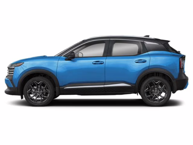 2026 Arctic Ice Blue/Black Nissan Kicks SR FWD SUV
