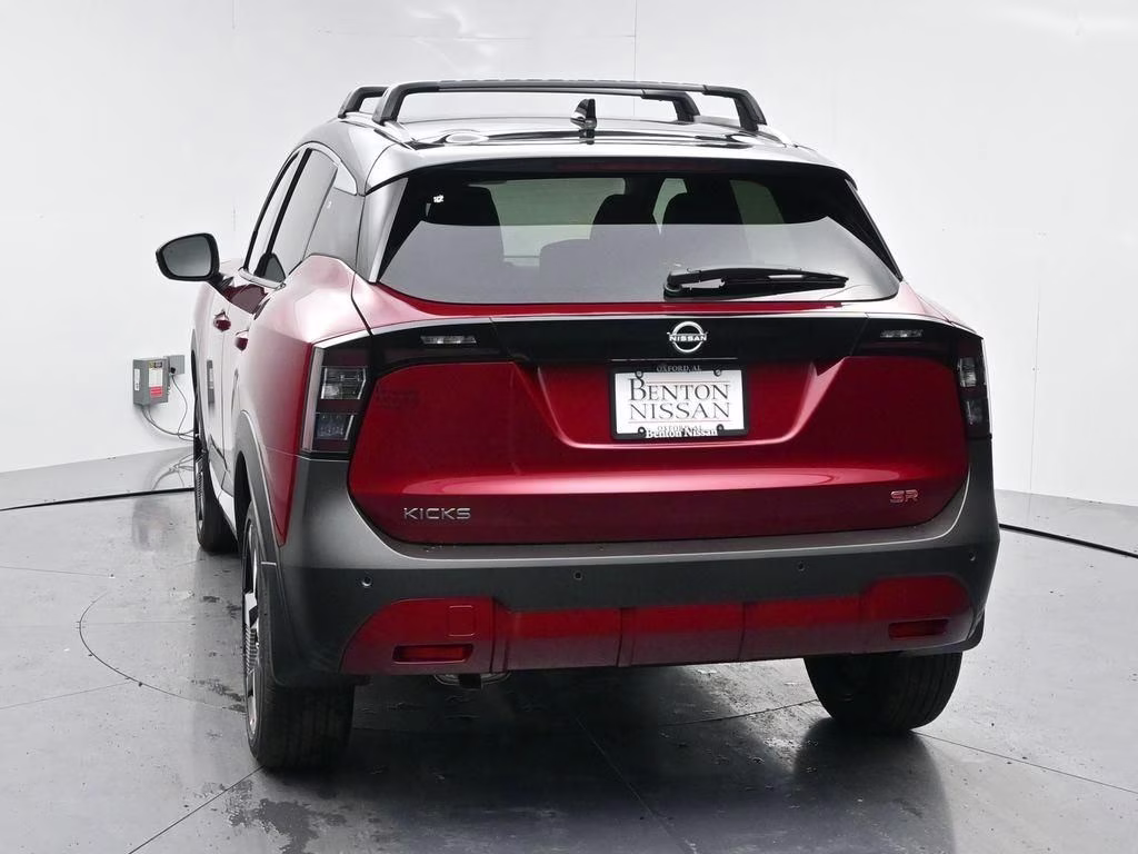 2026 Scarlet Ember/Super Black Nissan Kicks SR FWD SUV