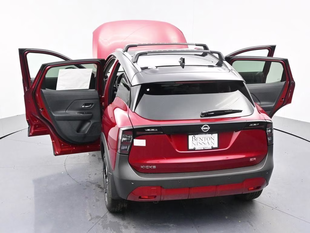 2026 Scarlet Ember/Super Black Nissan Kicks SR FWD SUV