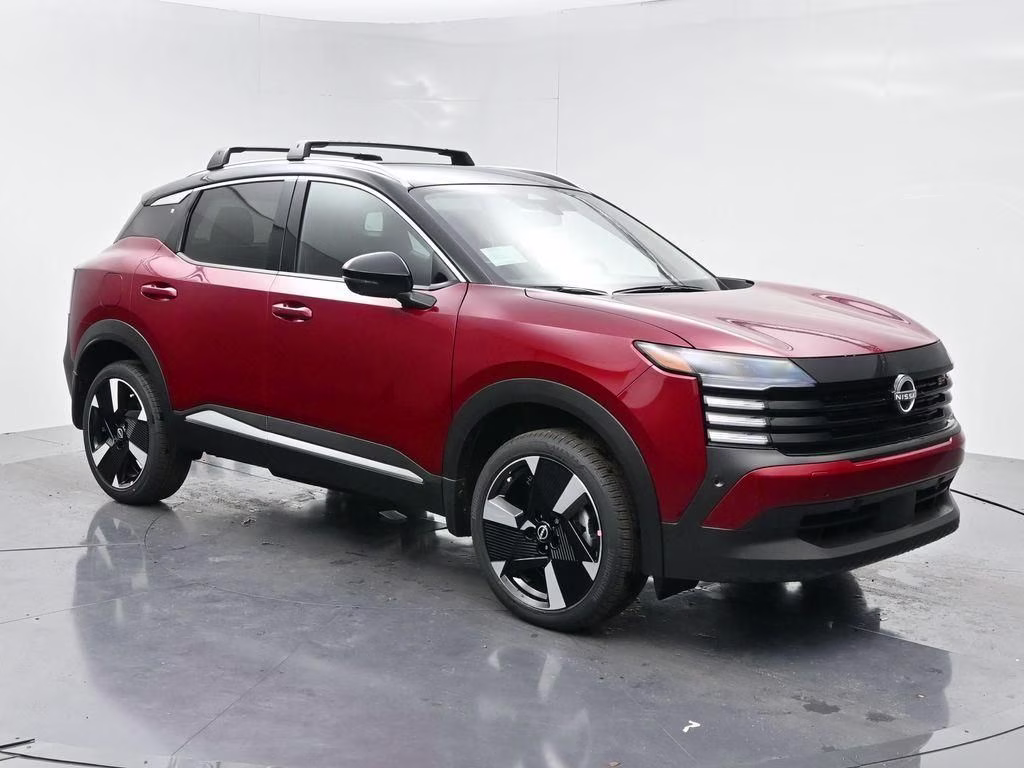 2026 Scarlet Ember/Super Black Nissan Kicks SR FWD SUV