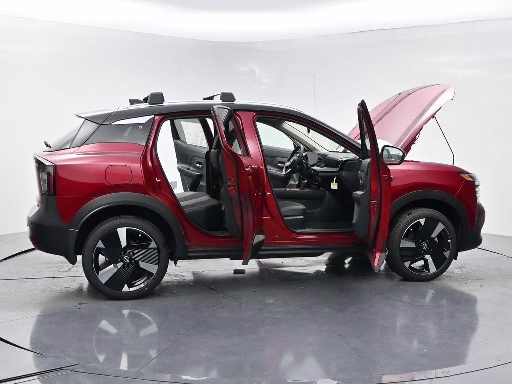 2026 Scarlet Ember/Super Black Nissan Kicks SR FWD SUV