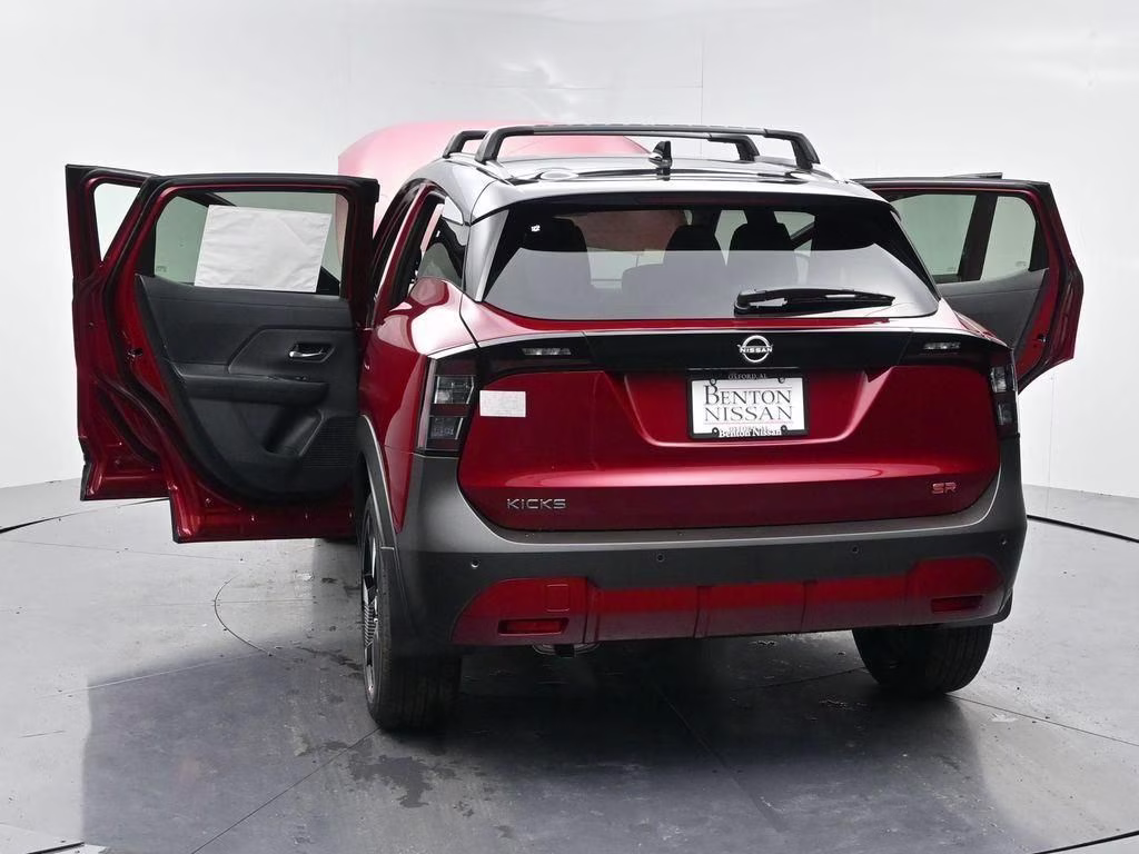 2026 Scarlet Ember/Super Black Nissan Kicks SR FWD SUV