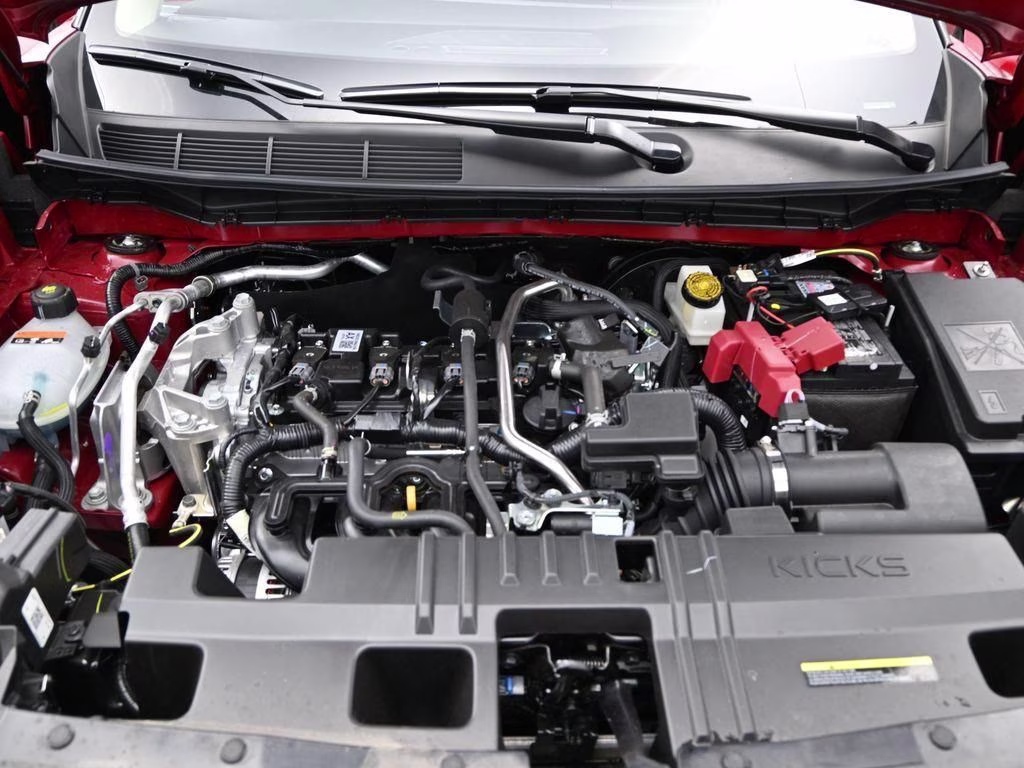 2026 Scarlet Ember/Super Black Nissan Kicks SR FWD SUV