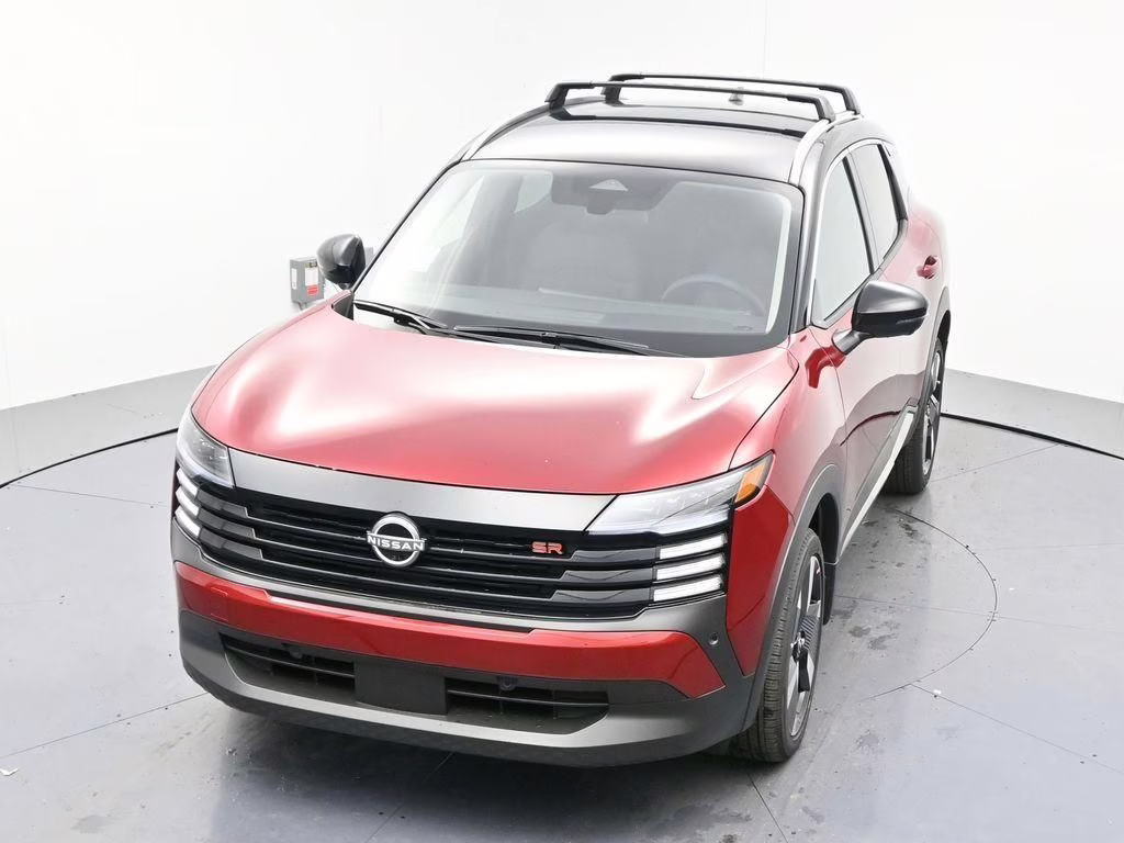 2026 Scarlet Ember/Super Black Nissan Kicks SR FWD SUV