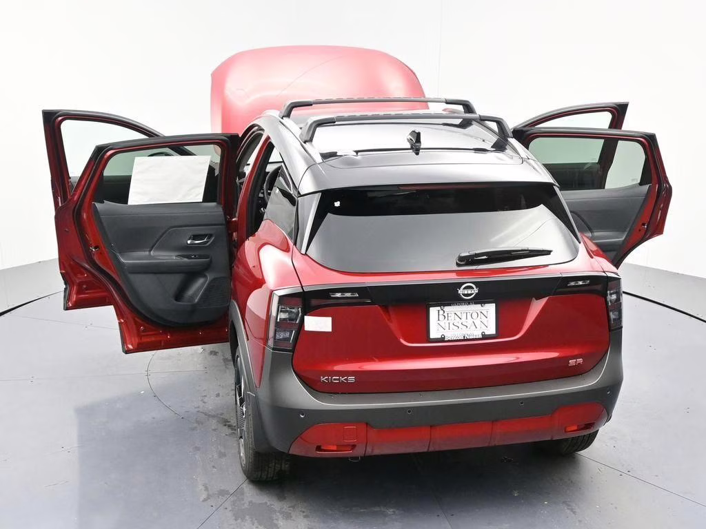 2026 Scarlet Ember/Super Black Nissan Kicks SR FWD SUV