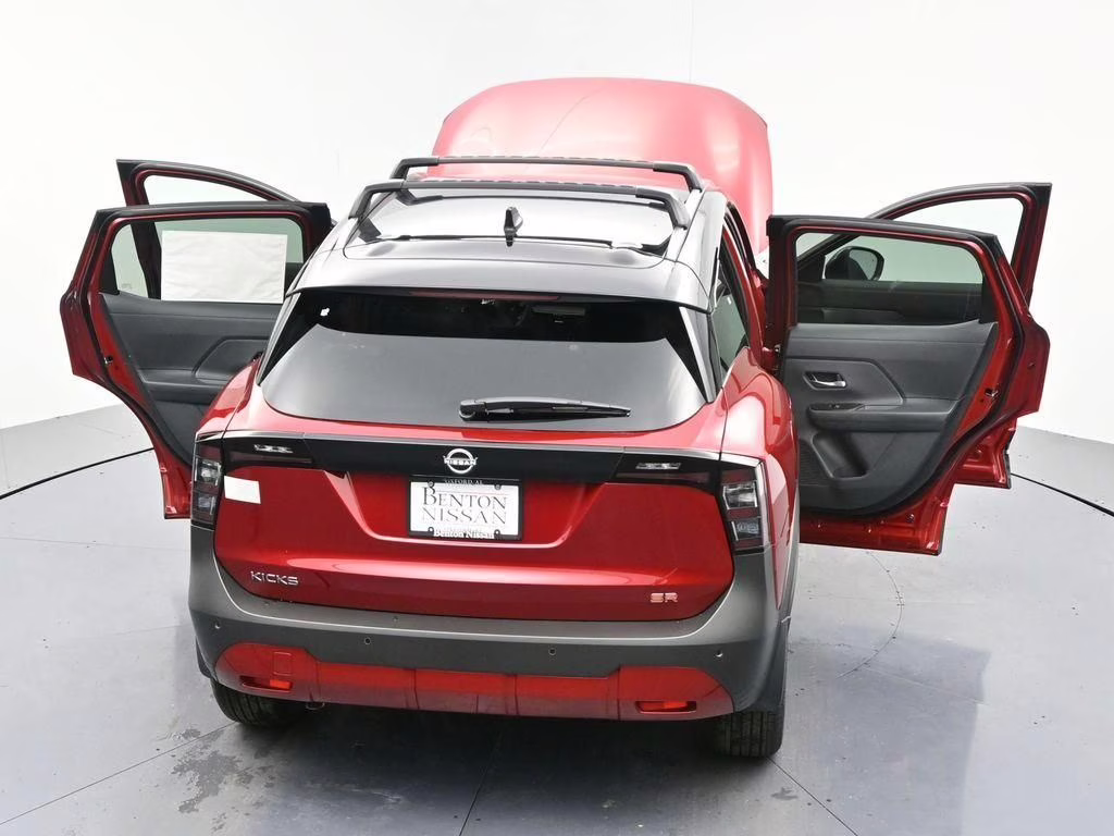 2026 Scarlet Ember/Super Black Nissan Kicks SR FWD SUV