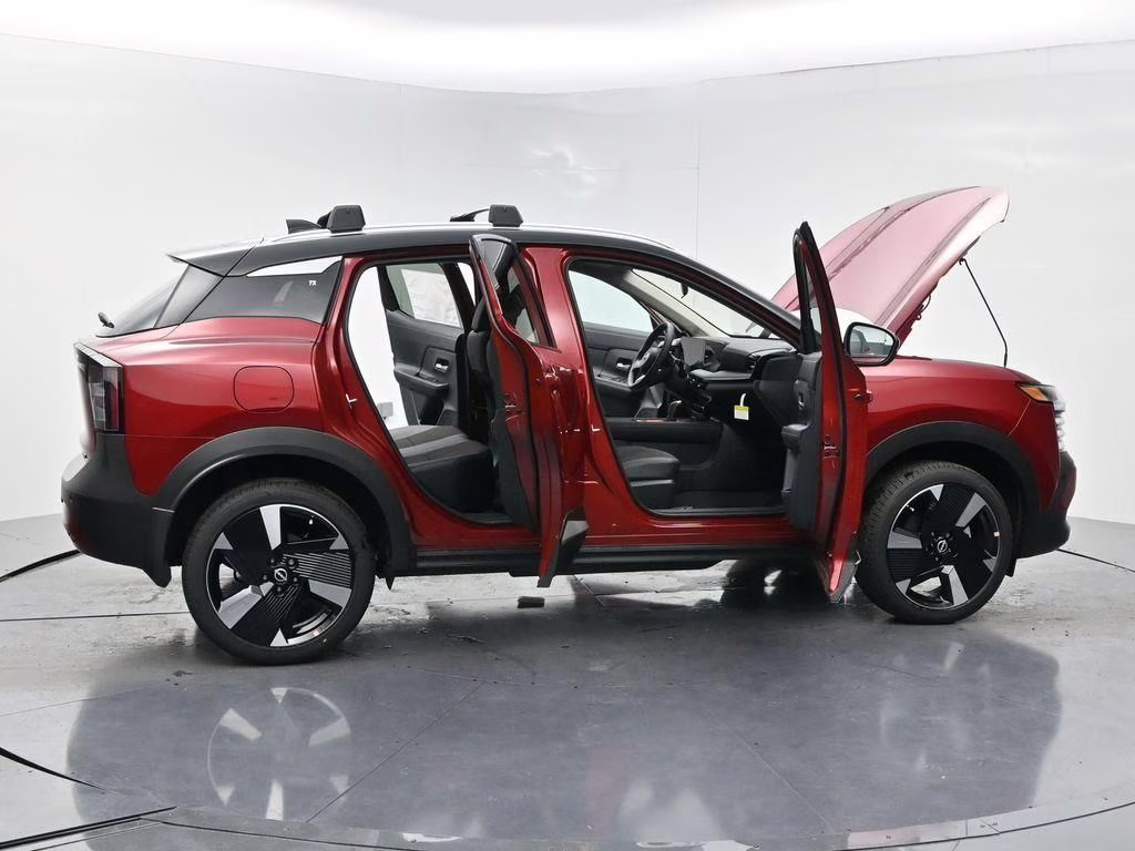 2026 Scarlet Ember/Super Black Nissan Kicks SR FWD SUV
