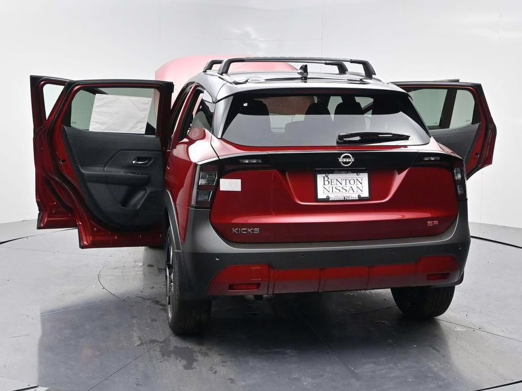 2026 Scarlet Ember/Super Black Nissan Kicks SR FWD SUV