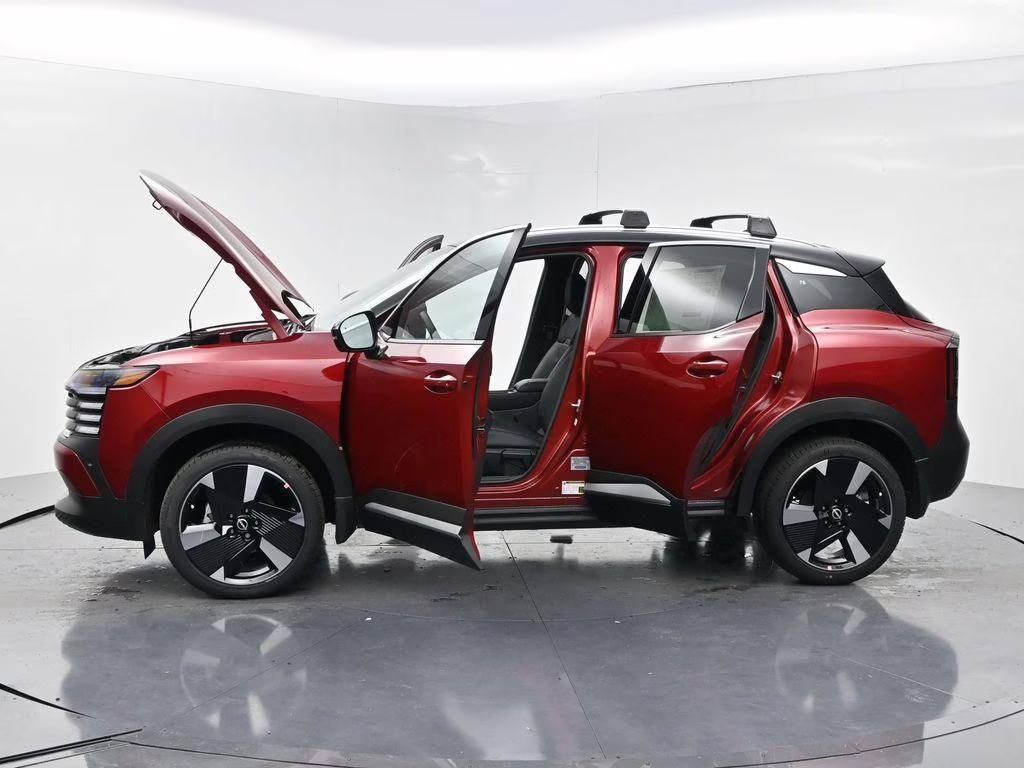 2026 Scarlet Ember/Super Black Nissan Kicks SR FWD SUV