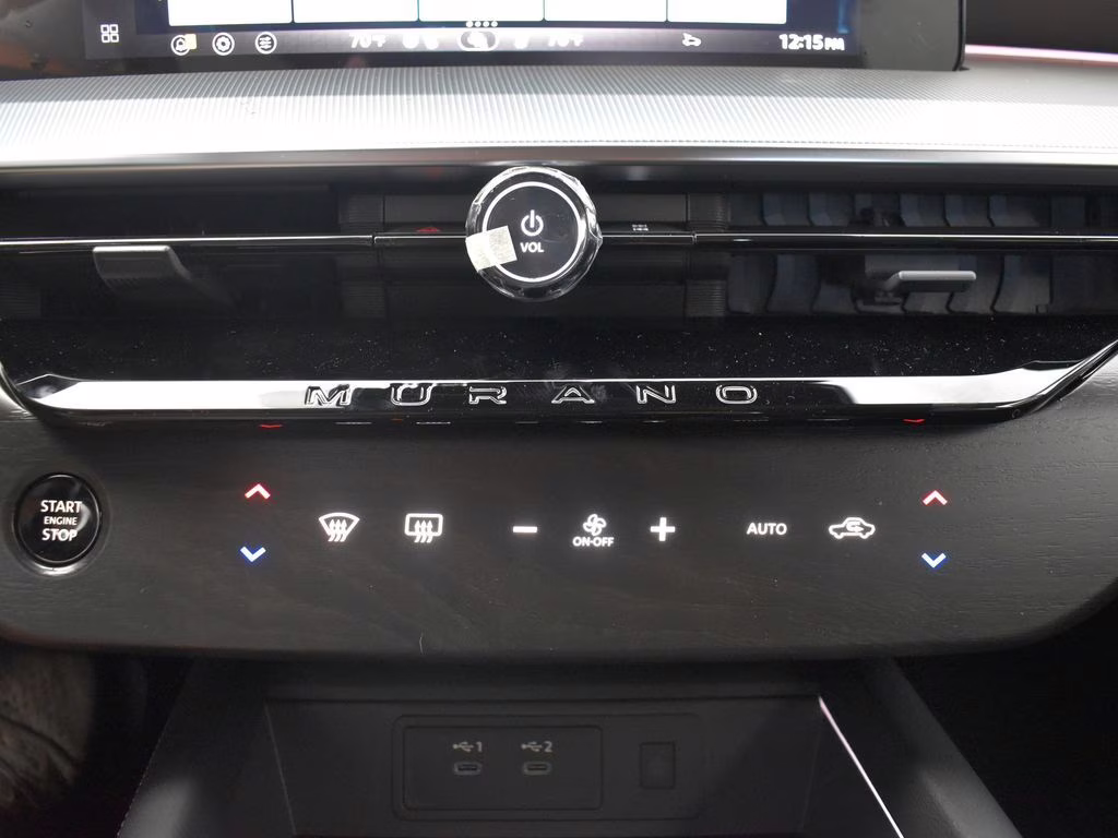 2025 Scarlet Ember Tintcoat/Super Black Nissan Murano Platinum AWD SUV