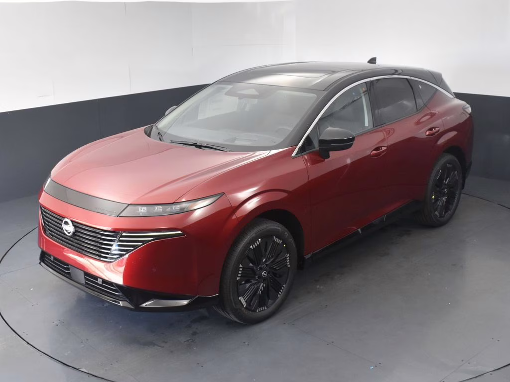 2025 Scarlet Ember Tintcoat/Super Black Nissan Murano Platinum AWD SUV