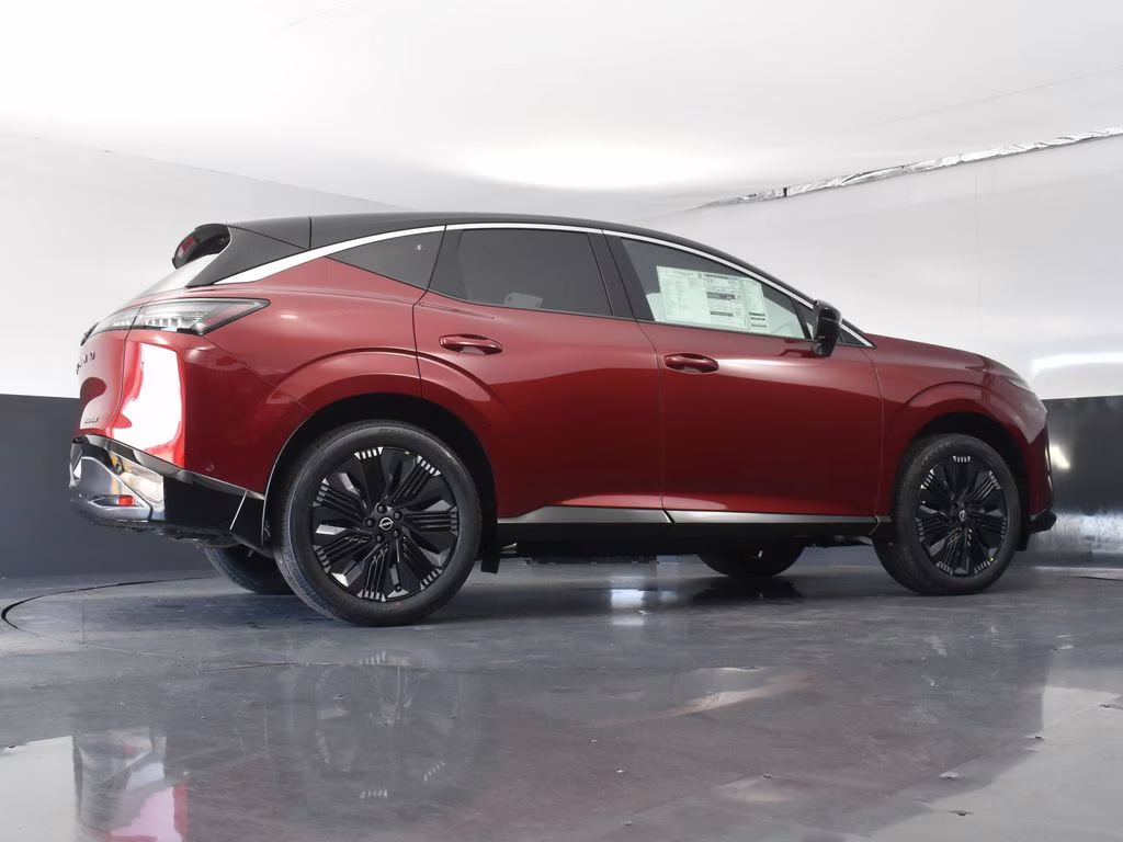 2025 Scarlet Ember Tintcoat/Super Black Nissan Murano Platinum AWD SUV