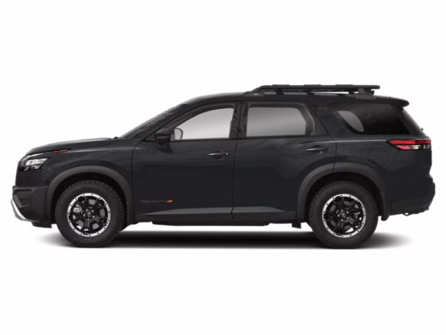 2025 Super Black Nissan Pathfinder Rock Creek 4X4 SUV
