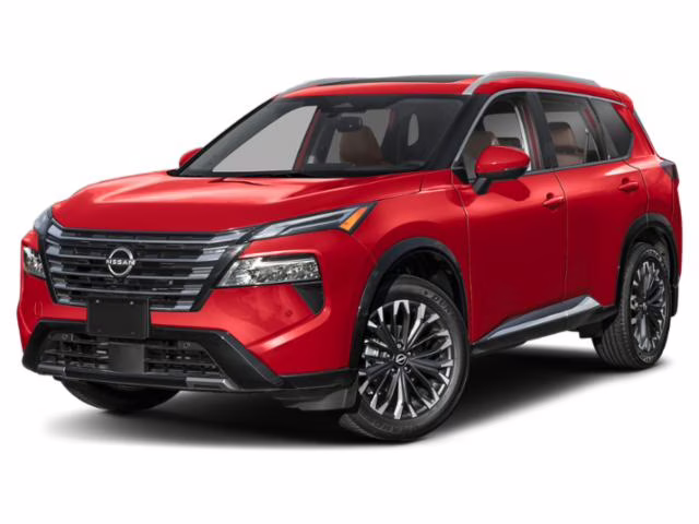 2025 Scarlet Ember Tintcoat Nissan Rogue Platinum FWD SUV