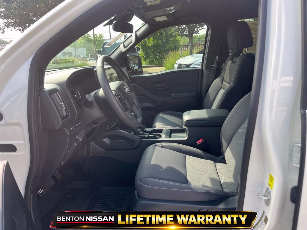 2026 Glacier White Nissan Frontier SV RWD Truck
