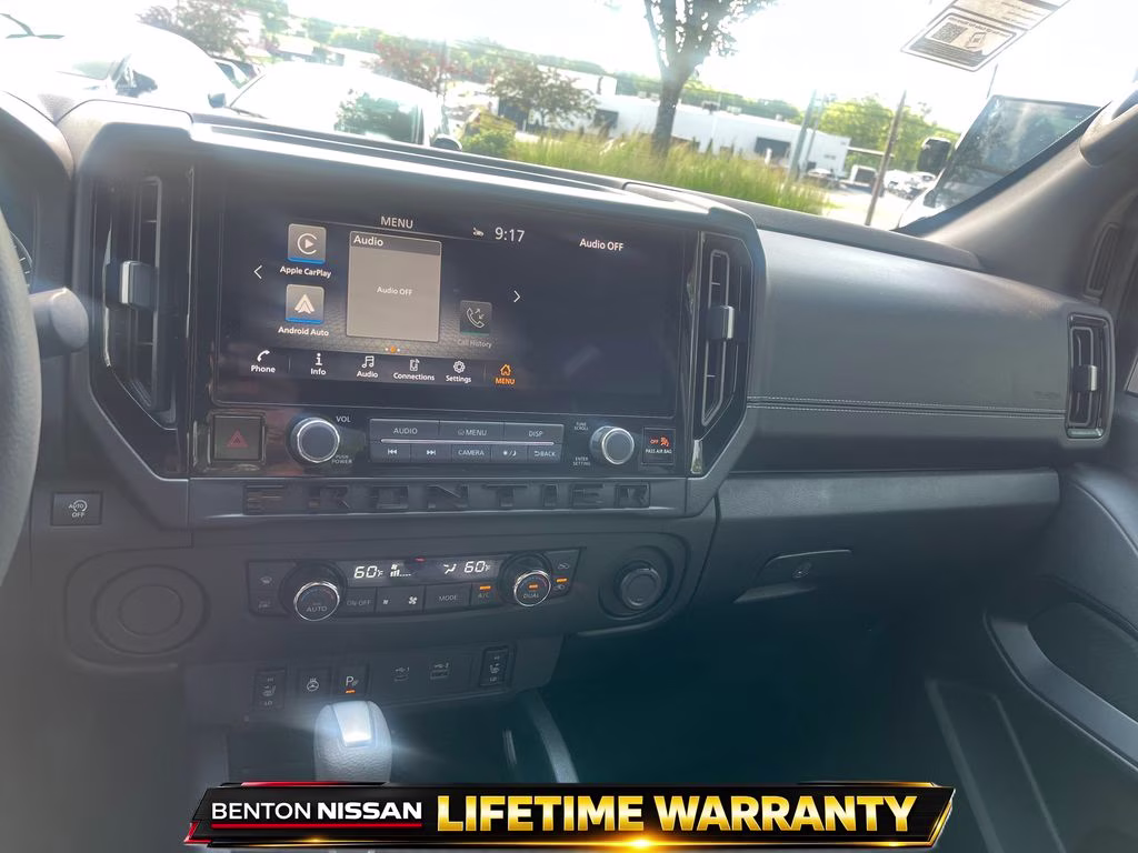 2026 Glacier White Nissan Frontier SV RWD Truck
