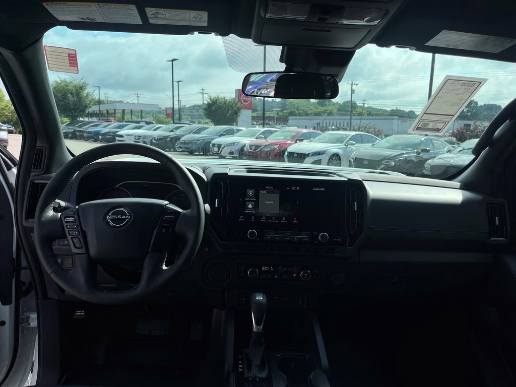 2026 Glacier White Nissan Frontier SV RWD Truck