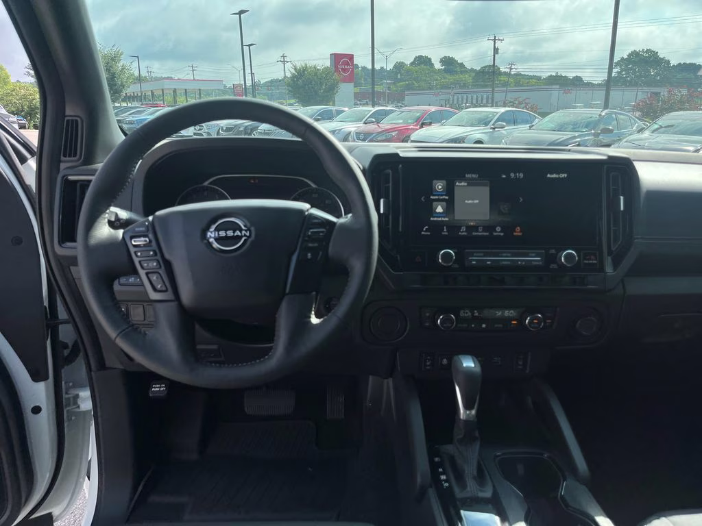 2026 Glacier White Nissan Frontier SV RWD Truck
