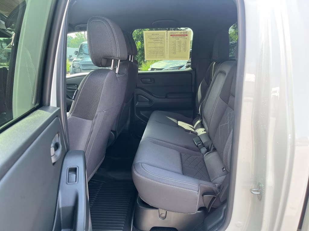 2026 Glacier White Nissan Frontier SV RWD Truck