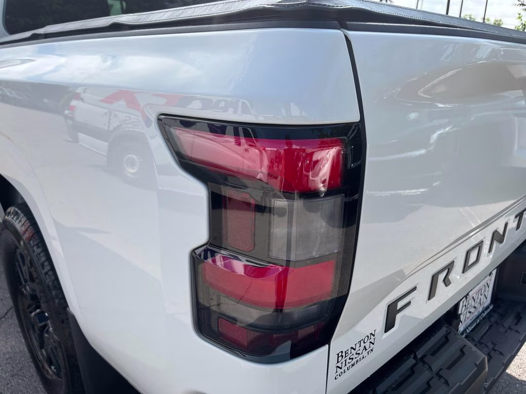 2026 Glacier White Nissan Frontier SV RWD Truck