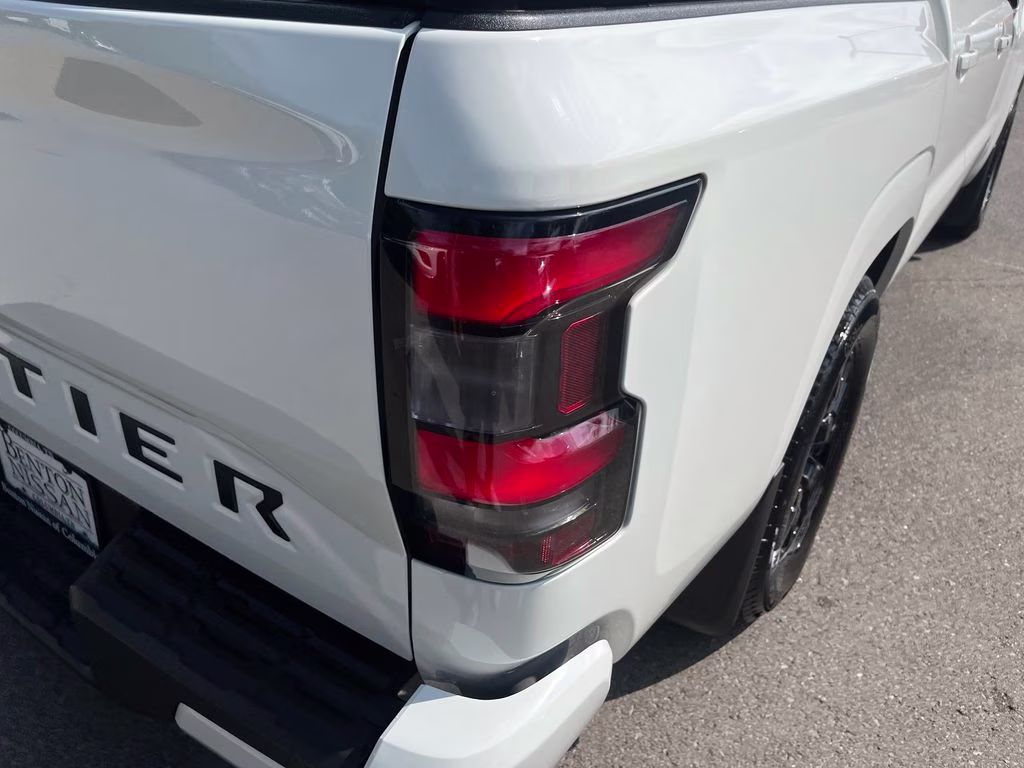2026 Glacier White Nissan Frontier SV RWD Truck