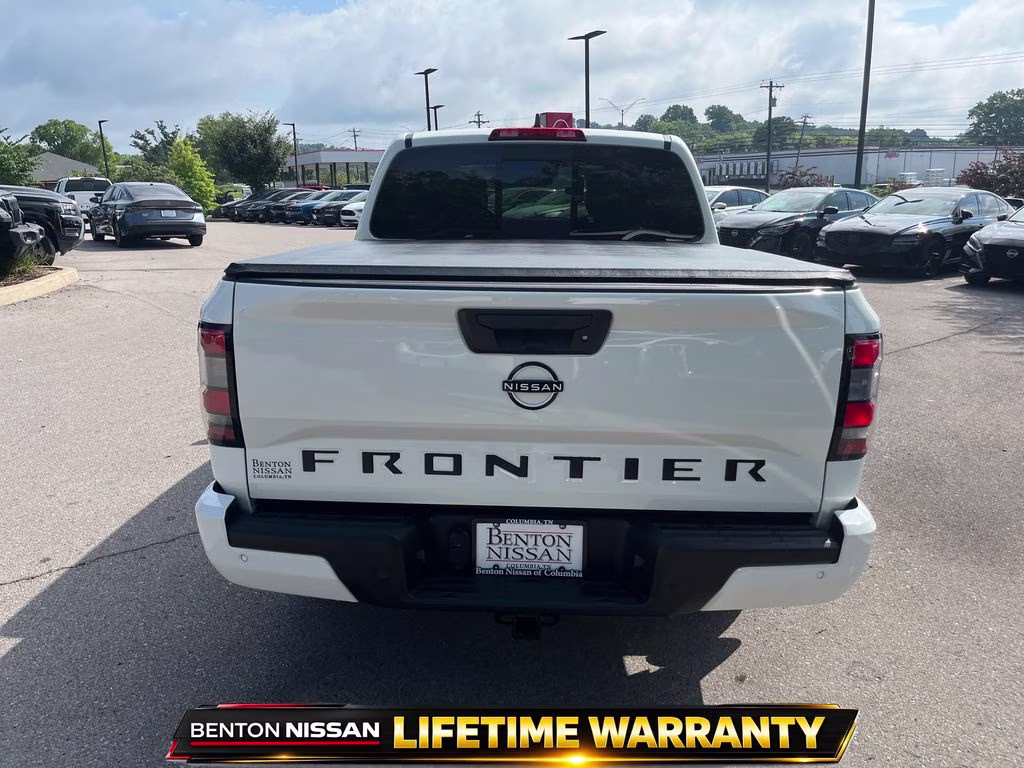 2026 Glacier White Nissan Frontier SV RWD Truck