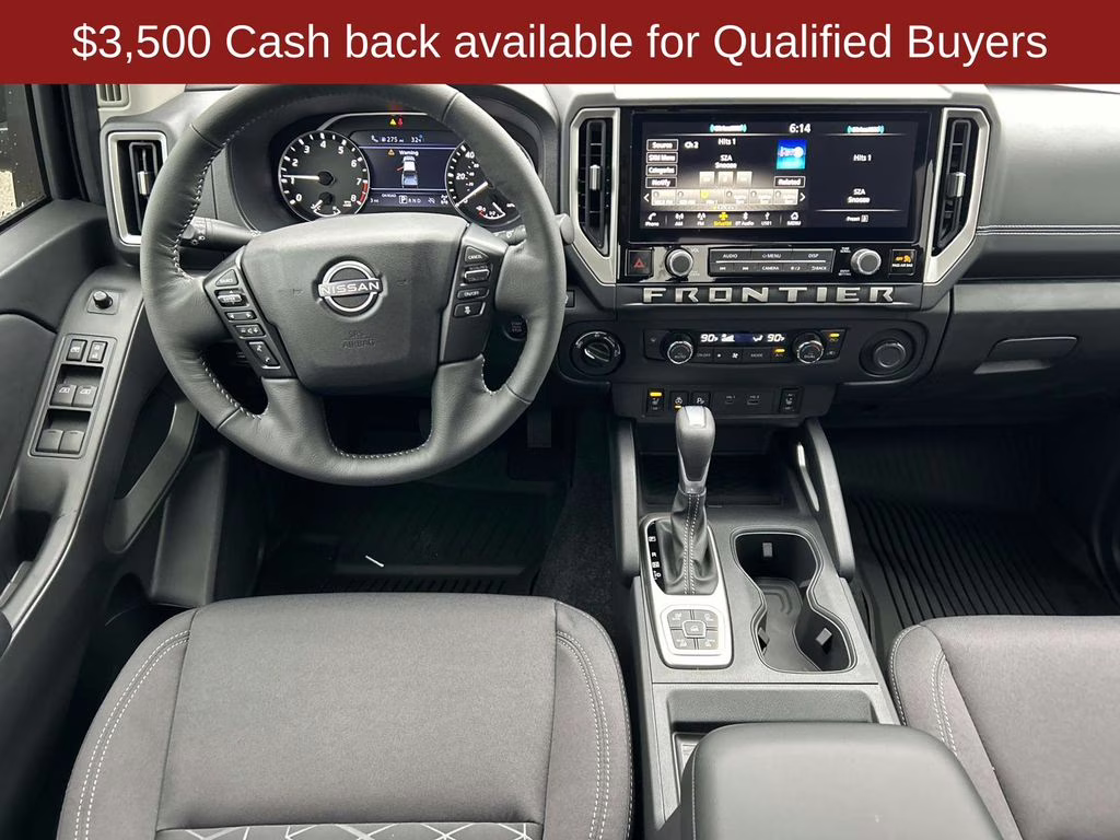 2026 Tactical Green Metallic Nissan Frontier SV 4X4 Truck