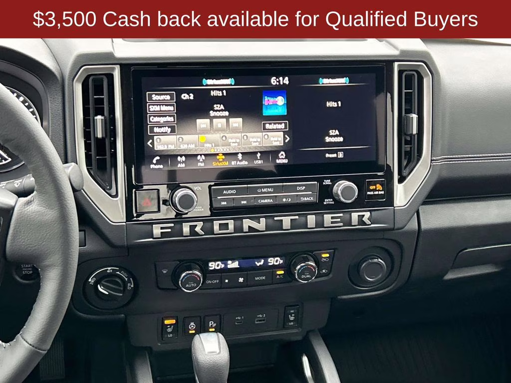 2026 Tactical Green Metallic Nissan Frontier SV 4X4 Truck