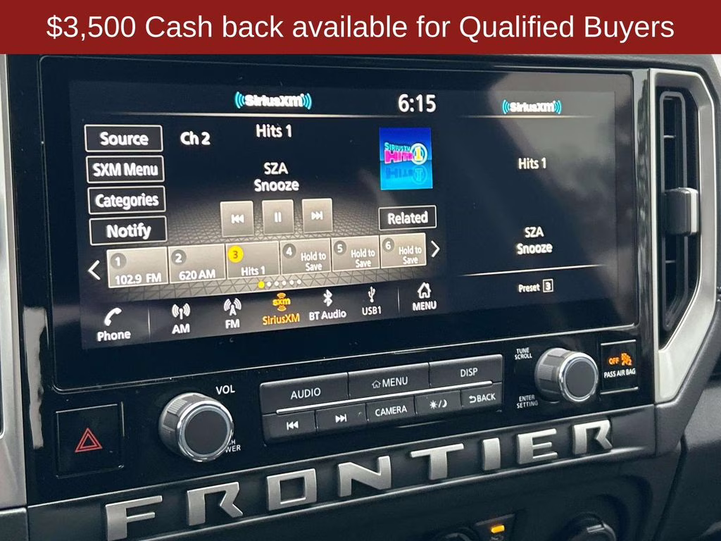 2026 Tactical Green Metallic Nissan Frontier SV 4X4 Truck